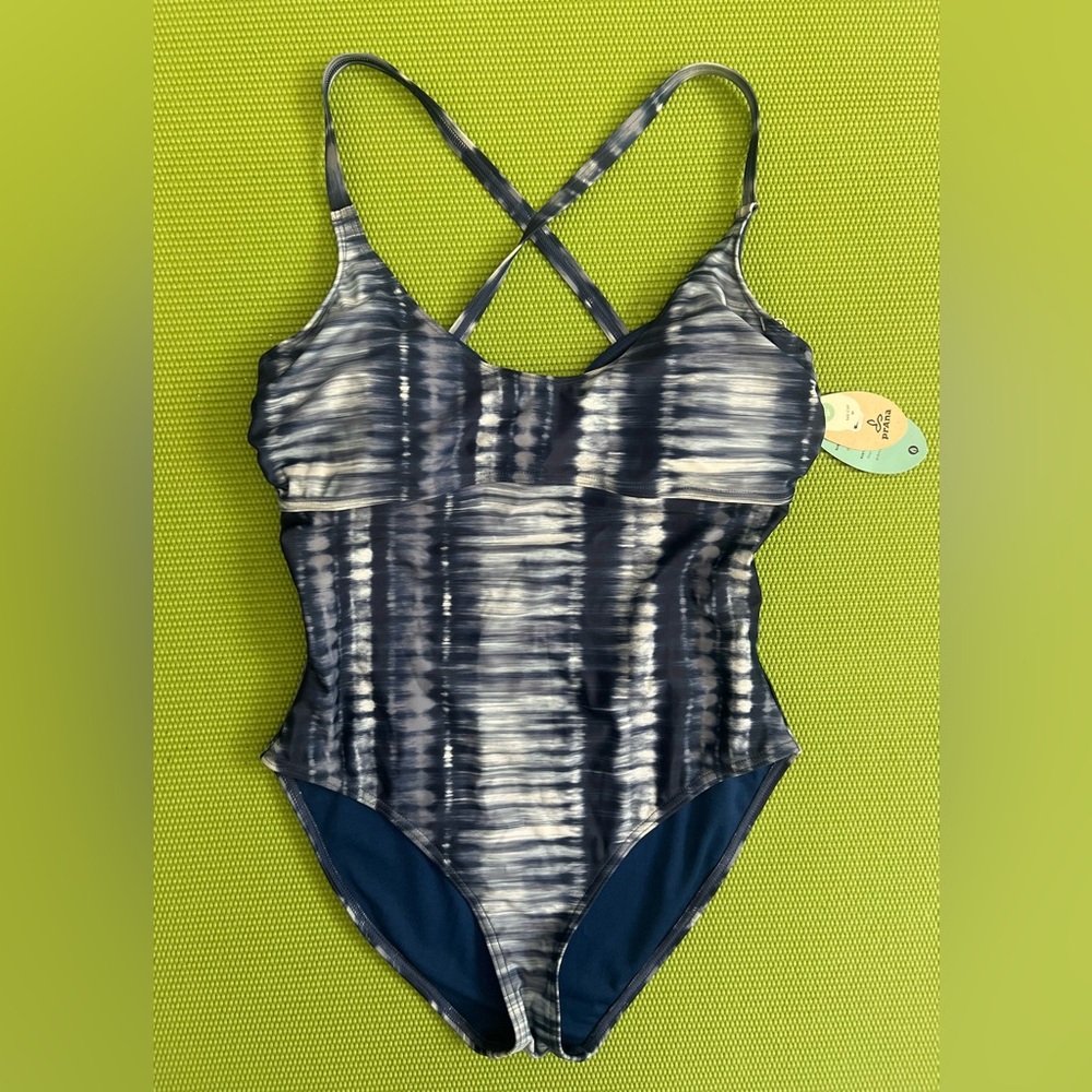 Prana NWT One Piece Swimsuit with Adjustable Straps